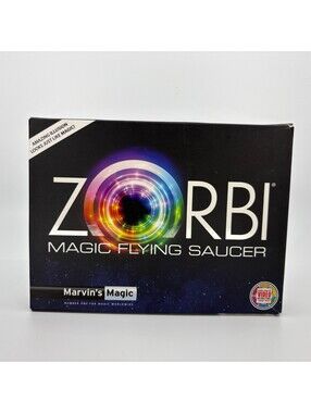 Marvin’s Magic Zorbi Magic Flying Saucer Amazing Illusion 2018 Open Box